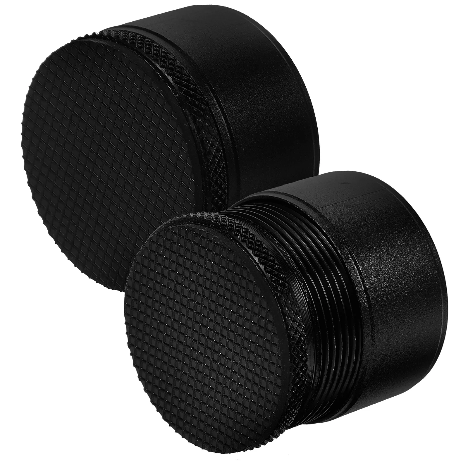 

2pcs Black Metal Table Leg Risers Adjustable Heavy Duty Furniture Supports Floor Protector for Sofa Bed Chair Cabinet Washer