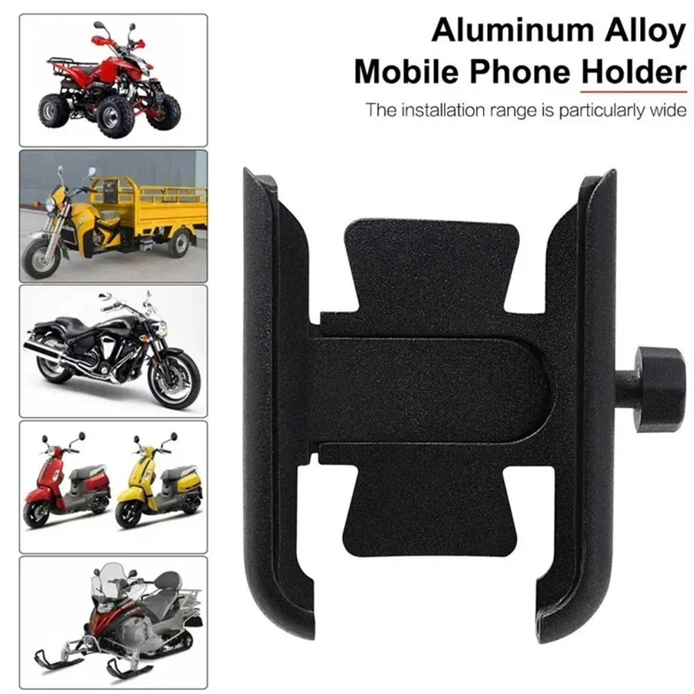 Motorcycle Bicycle Phone Holder GPS Bracket Cellphone Stand Handlebar Mount Adjustable Bike Phone Holder Motorbike Accessories view 2