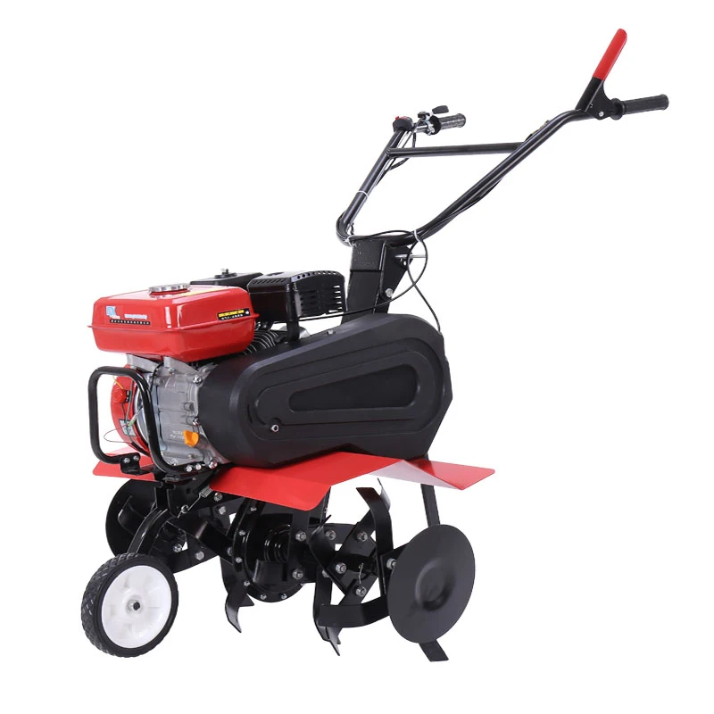 

New type gasoline micro-cultivator agricultural ploughing and trenching machinery Household cultivating rotary tiller