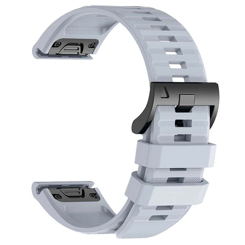 22/26mm Quickfit Officiële Band voor Garmin Fenix 8 Pro 47mm 51mm E 7 7X/Epix Pro/6 6X/Enduro 3 Zachte Sport Siliconen Band Armband