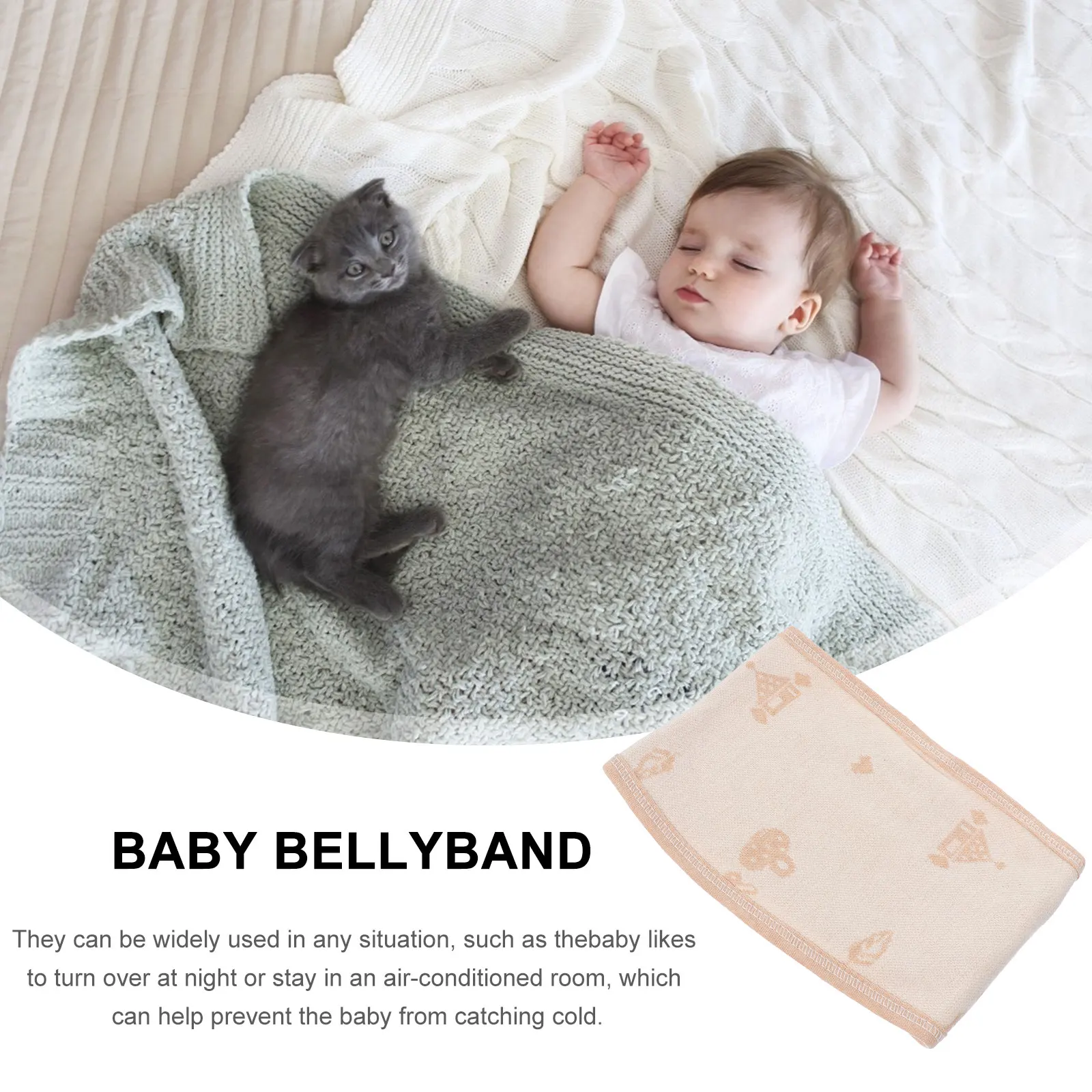 

4 Pcs Belly Navel Belts for Toddler Bands Bellybands Accessories Adjustable Newborn