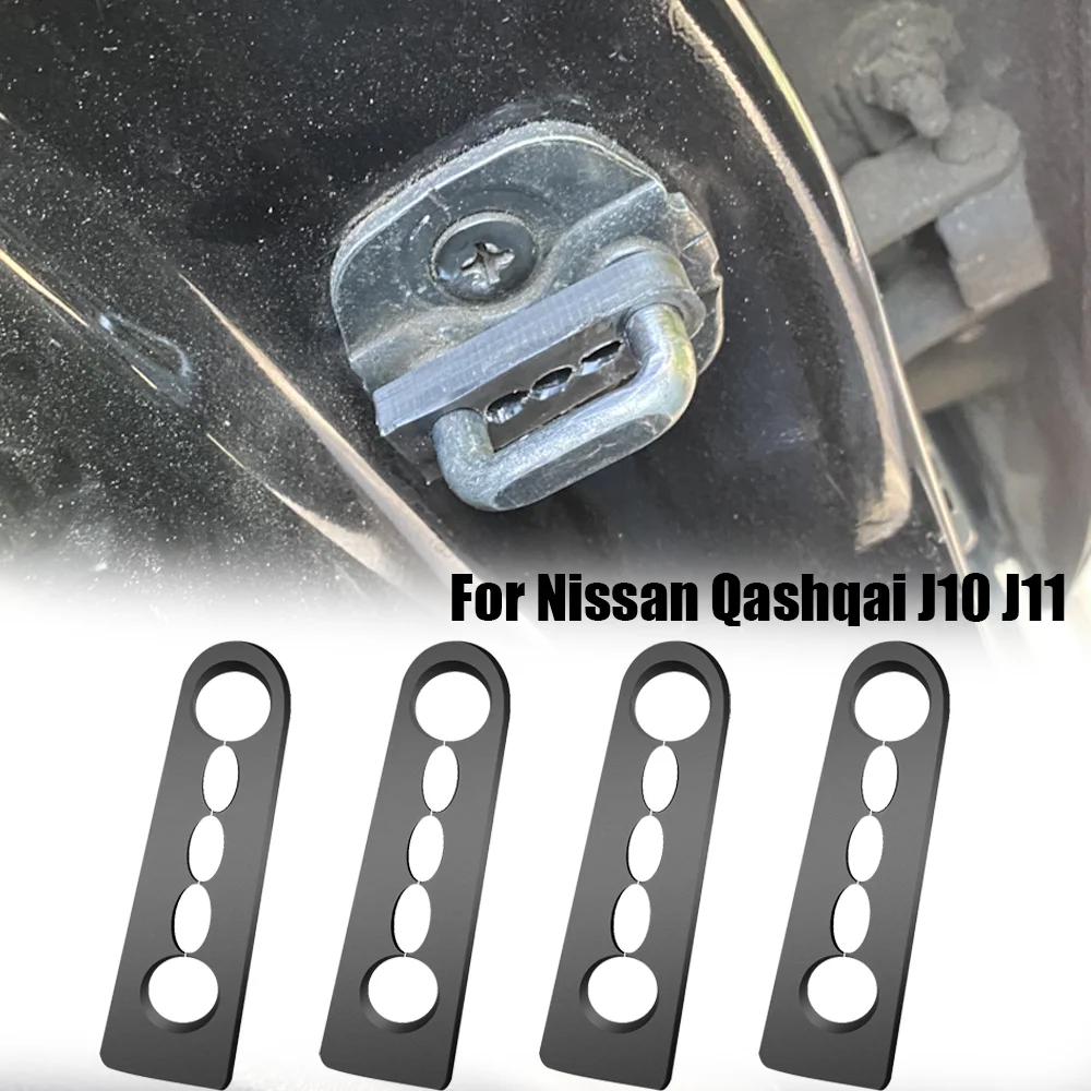 4x Car Door Lock Sound Deadener Damper Buffer For Nissan Qashqai J10 J11 2006 2007 2008 2009 2010 2011 2012 2013 - 2022 Кашкай