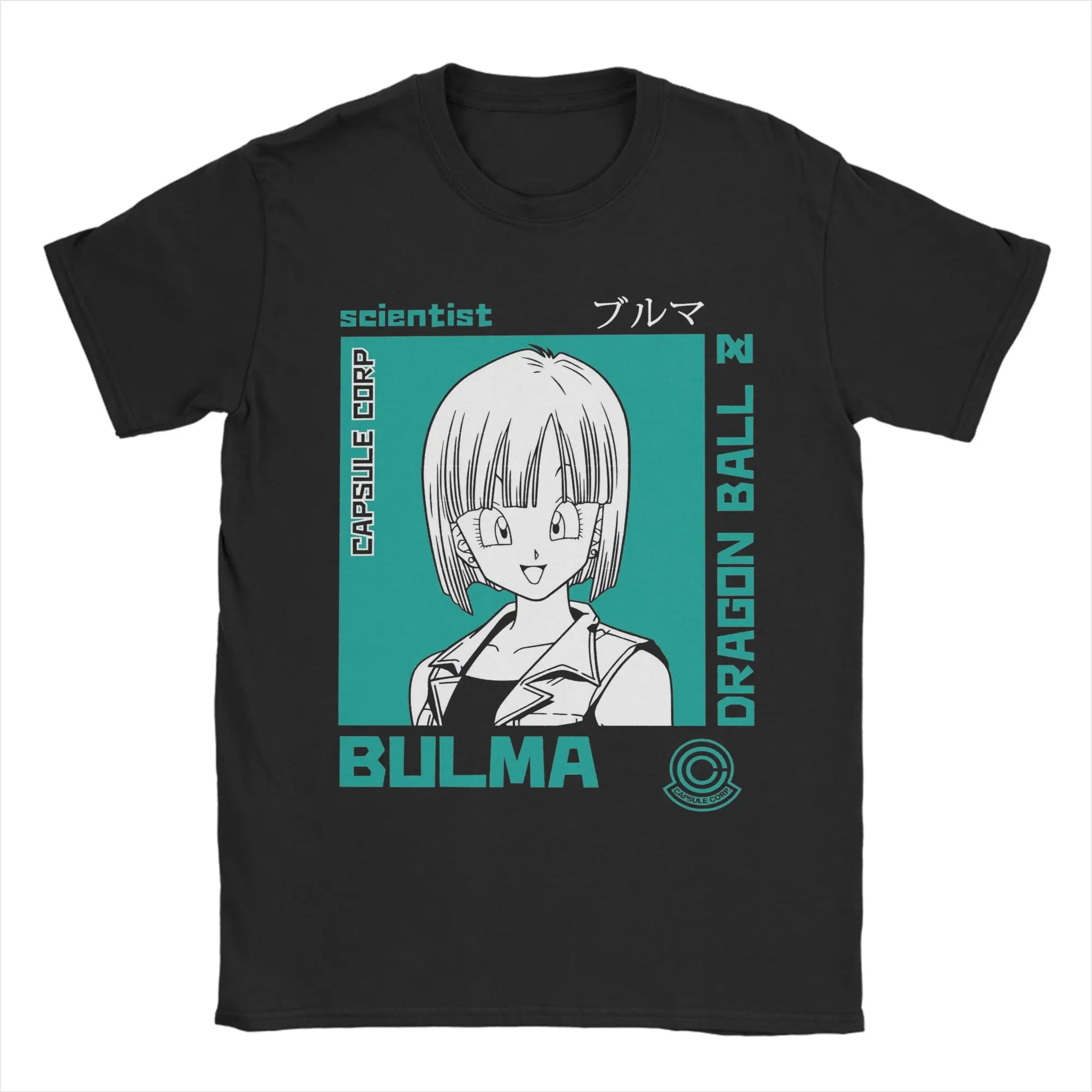 Novelty Bulma D-Dragon Ball Z T-Shirts Men Round Neck 100% Cotton T Shirt  Short Sleeve Tee Shirt 6XL Clothes
