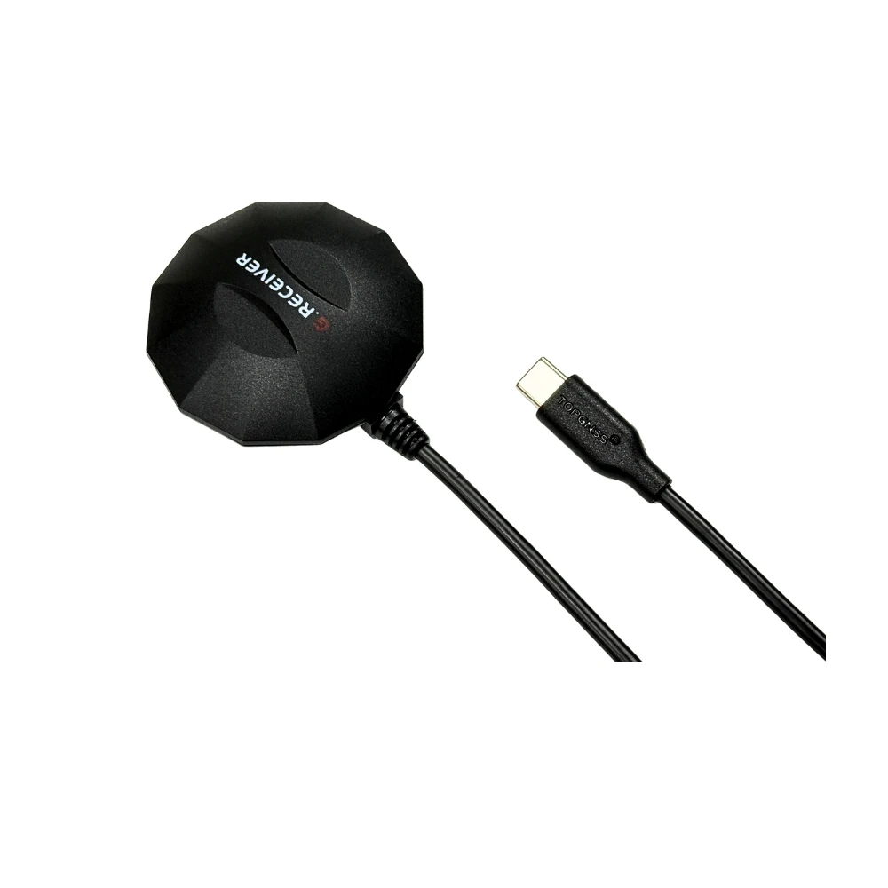 

GNSS-приемник GNSS100L 1Гц-25Гц для промышленного применения, тип USB-C, модуль M9N с антенной, поддержка GPS, BDS, ГЛОНАСС, GALILEO, QZSS, SBAS