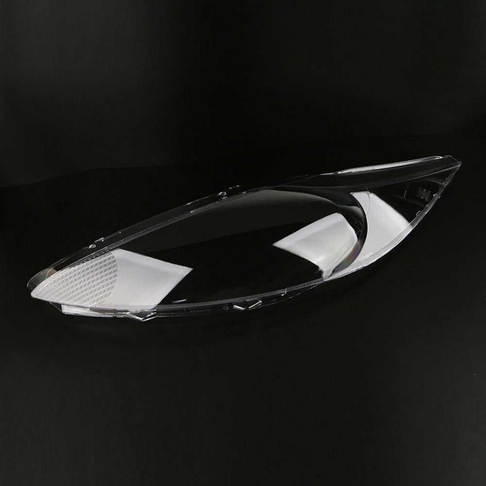 For Ford Fiesta 2009 2010 2011 2012 Headlight Cover Transparent Head Light Shade Lampshade Lamp Shell Glass Lens,Left