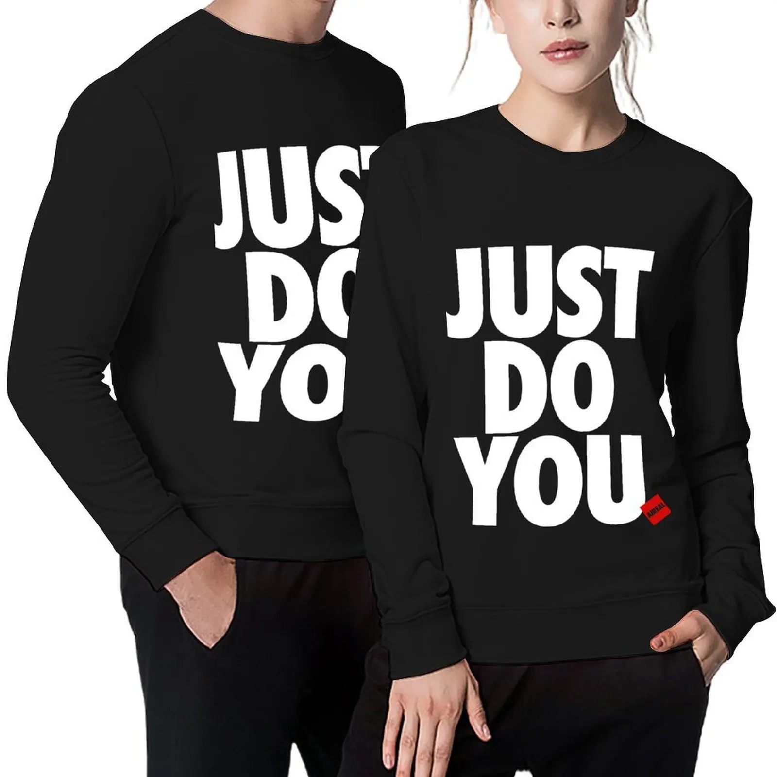 

JUST DO YOU by AiReal Apparel Pullover clothes for men japanese style men clothing tracksuits sweatshirts