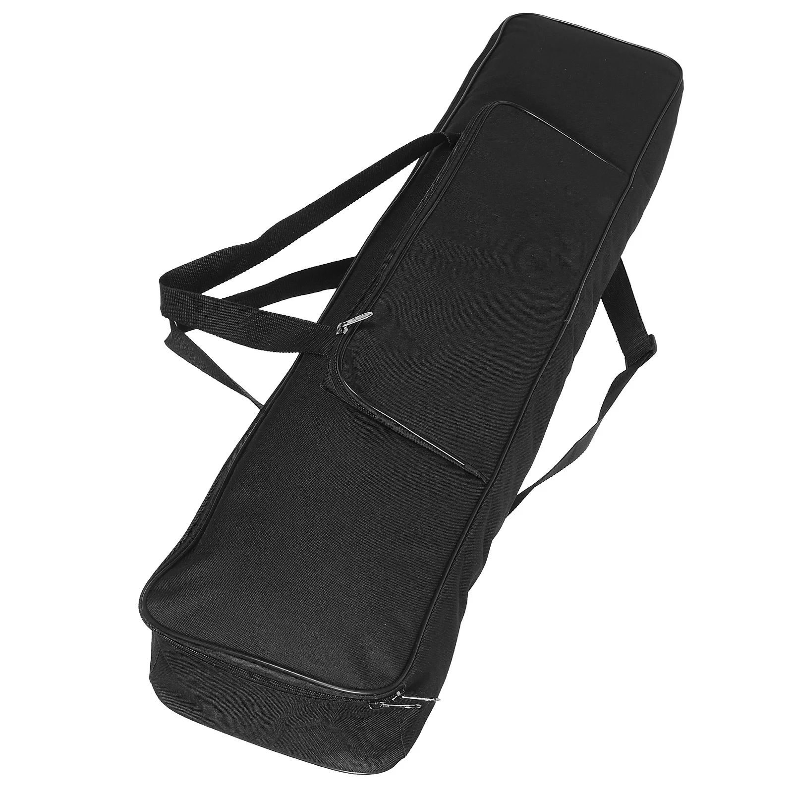 Bolsa para teclado de piano elétrico, espessada, durável, portátil, bolsa de transporte, viagem, 61 teclas, teclado, acolchoamento macio, bolsa