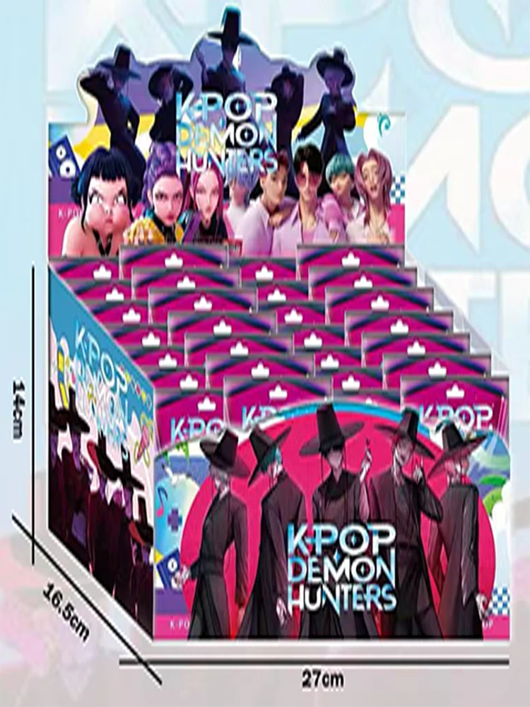 1-24 قطعة لعبة الشكل DerpysKpop شيطان الصيادين المبيعات الساخنة النمر رومي ميرا زوي كس الشكل دمية لمحبي عيد الميلاد هدية عيد ميلاد #6