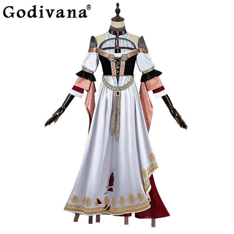 Christmas Play Role Dress Set for Women Uniform Halloween Cosplay Costume Female Cool Carnival Party Dress Outfits