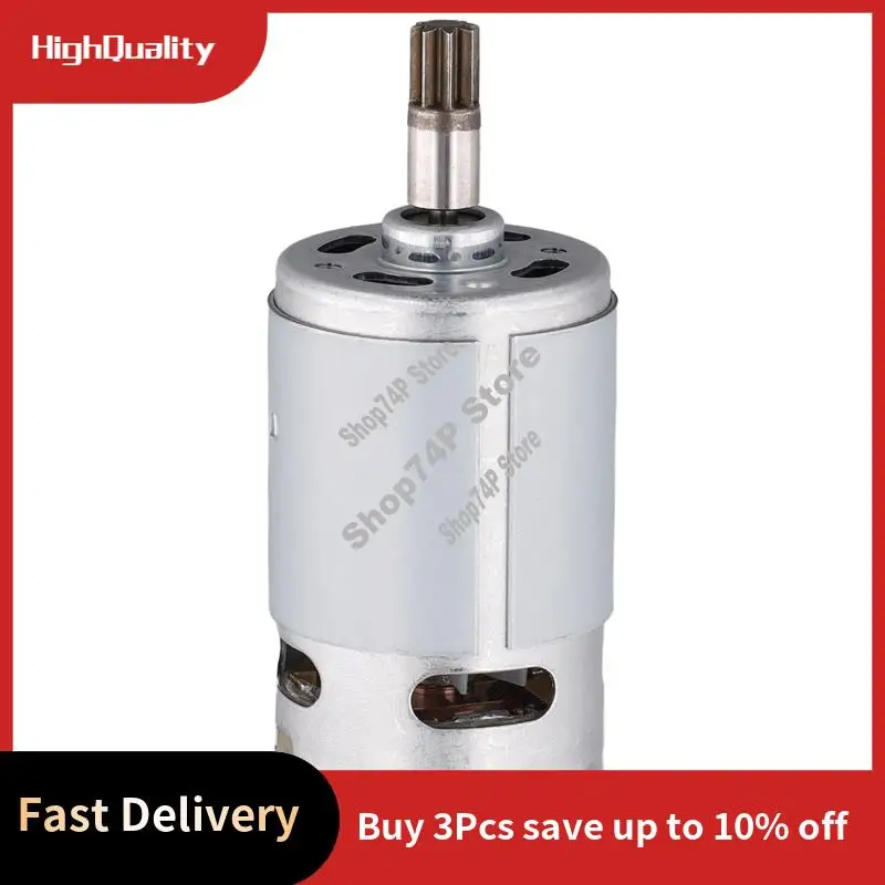 PERFECT MODERN DC21V 8Teeth Motor Gear Motor RS-550VD H3 For WORX 50027484 WU390 WX390 WX390.1 Electric Drill Metal Gear Motor T