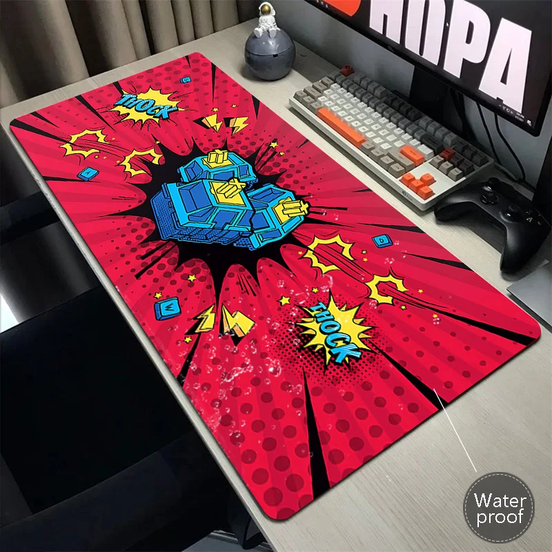 HD Print Switch Large Mousepad XXL Office Notebook Mouse Pad Gaming Waterproof Carpet Locking Edge Mouse Mat Game Keyboard Pads