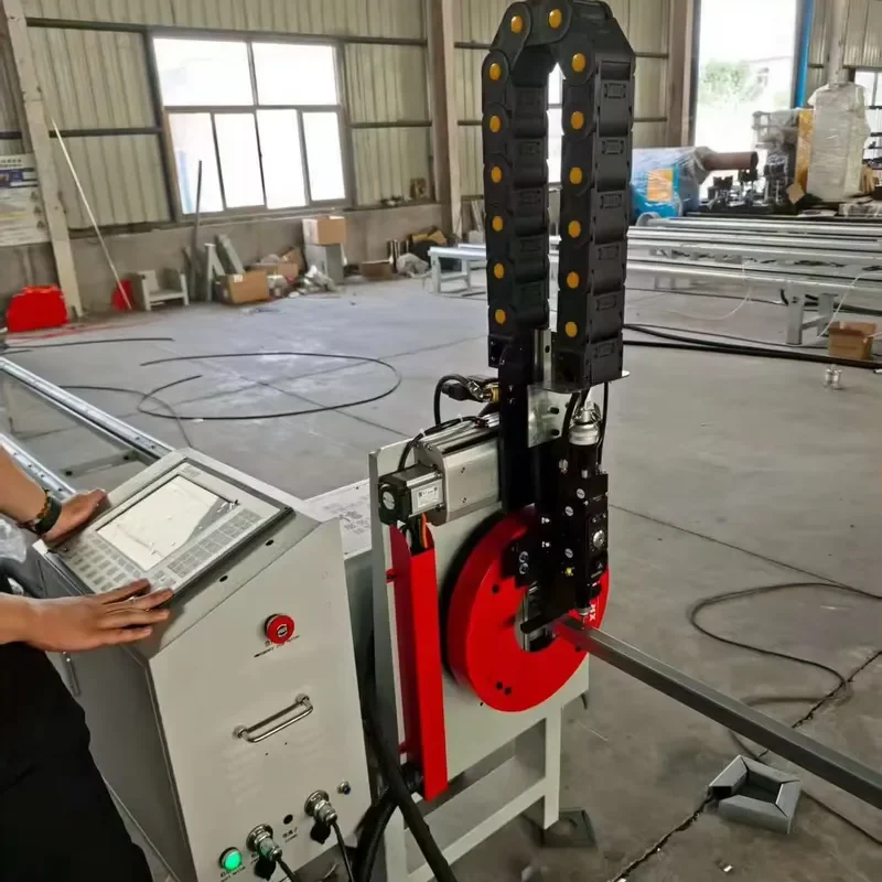 Low Price Wholesale CNC Mini Fiber Pipe Cutting Machine Metal Tube Cutting Machine Industrial Machinery Equipment