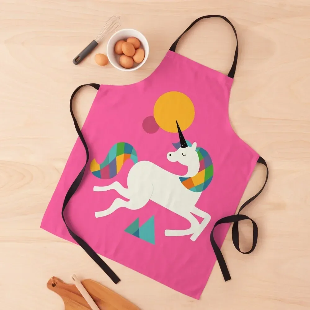 

To be a unicorn Apron Women's Kitchen Art New year's Kitchen Apras For Women Apron