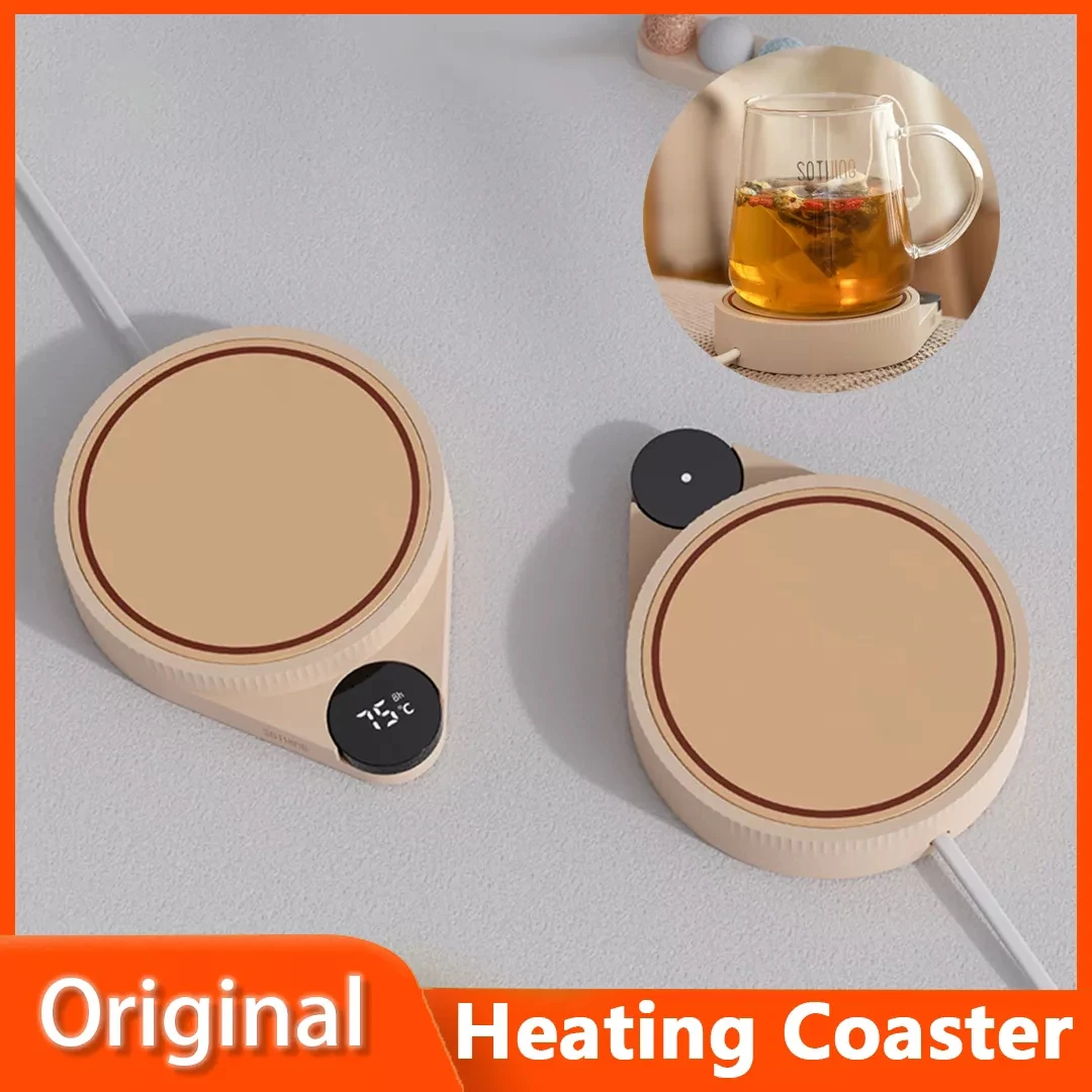 

YOUPIN SOTHING Smart Touch Heating Cup Warmer Pad Heating Constant Temperature Coaster Automatic Shutdown Cup Fast Heater