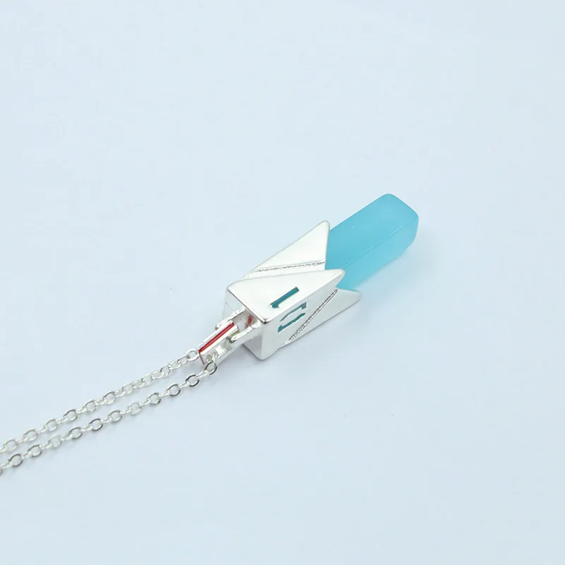 애니메이션 하츠네 미쿠 액션 피규어 목걸이 만화 형광 남성 여성 체인 2 차원 목걸이 장식품 펜던트 선물