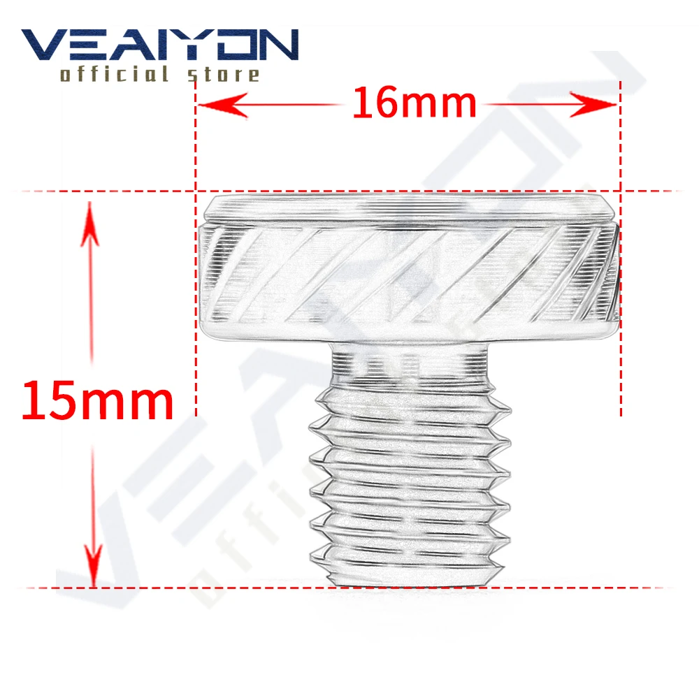 For NC700S NC700X 2012-2014 NC750S NC750X 2014-2017 Motorcycle Accessories CNC Aluminum M10 Mirror Hole Plugs Screw