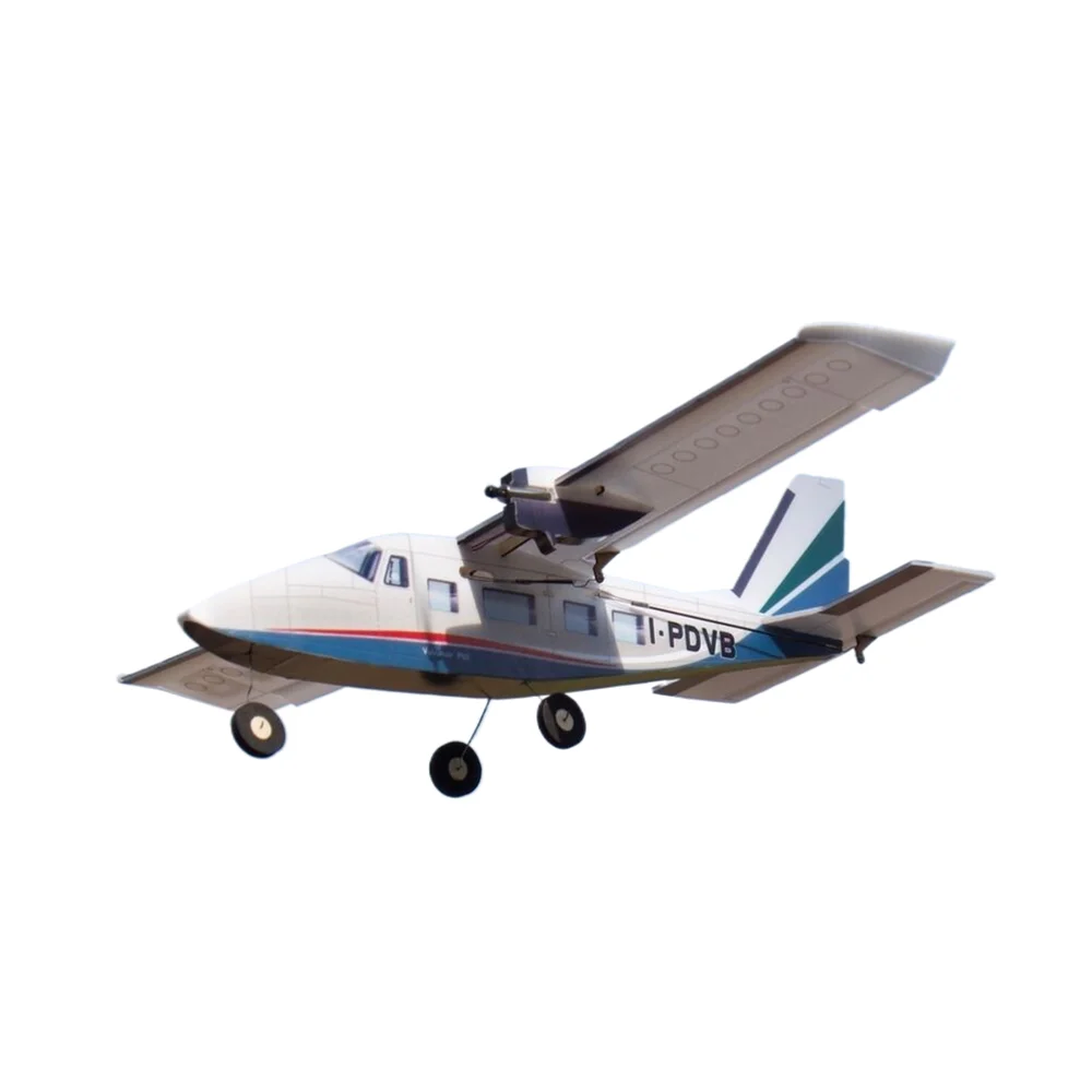 

MinimumRC Италия P68 DIY Twin-Engine 360mm 4CH RC Kit, Детский модель здания - STEM Образовательный подарок Самолет