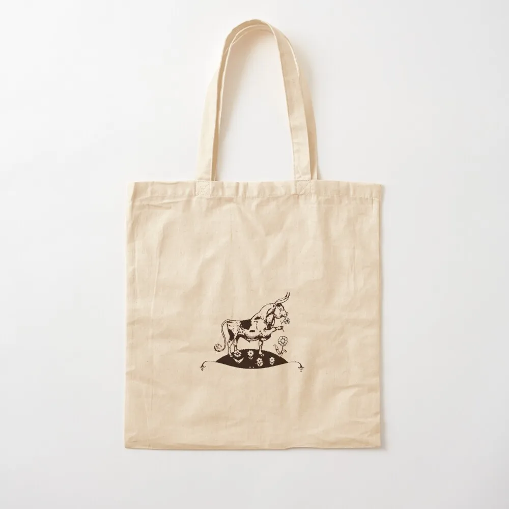 

Ferdinand the Bull Tote Bag Shopping bags Shopper eco pack Fabric bag