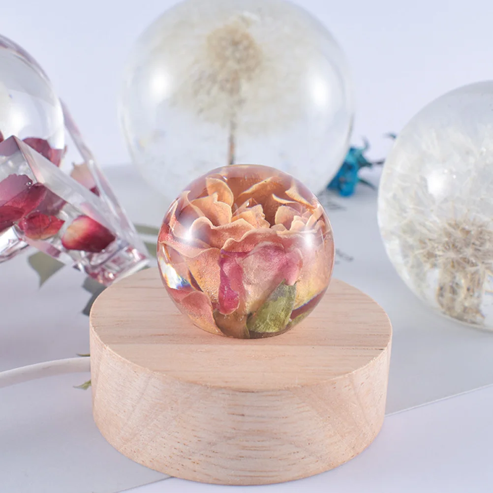 

Crystal 80mm Silicone Diy Mold Silicone Sphere Mold DIY Craft Resin Casting Globe Decoration Gift Making