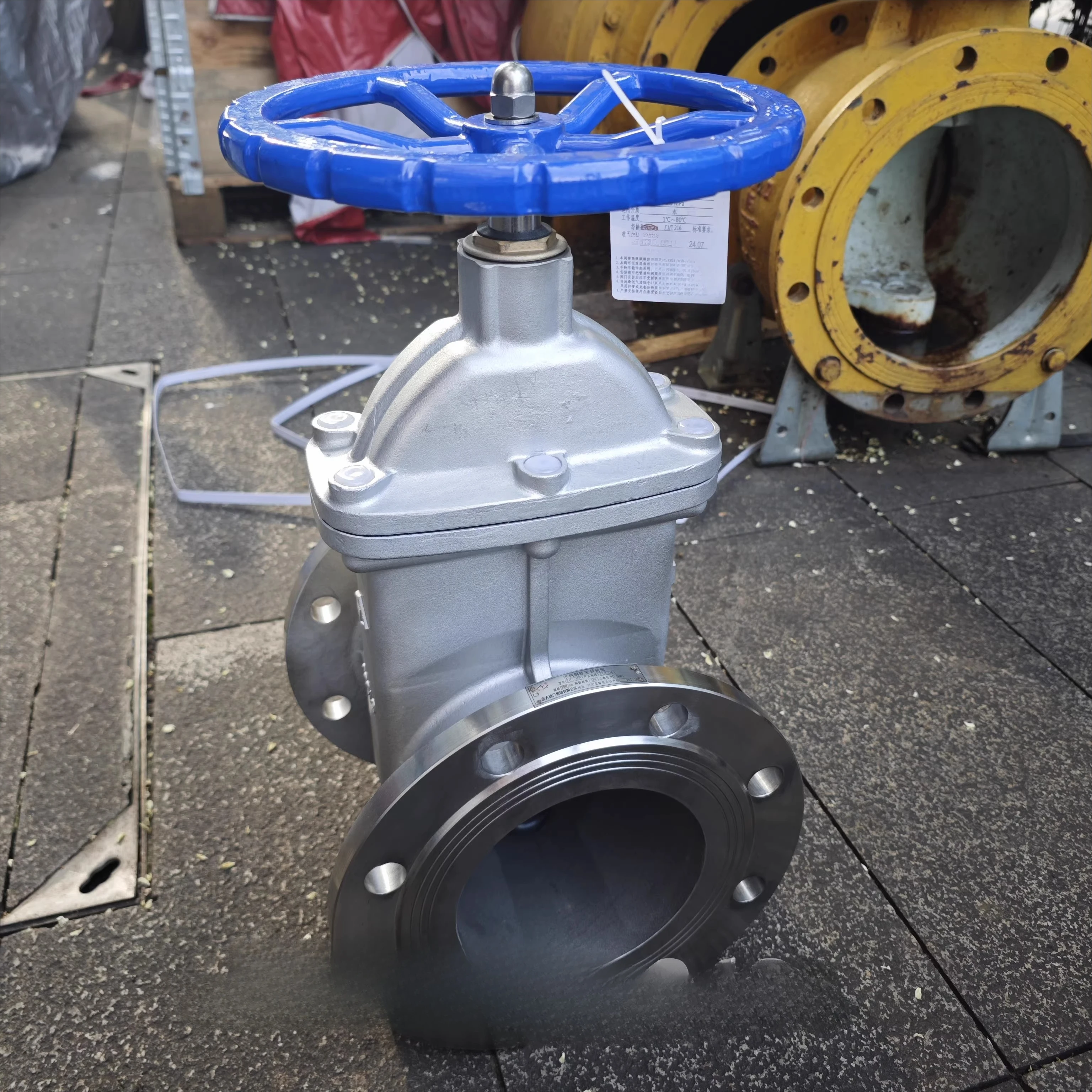 

Stainless steel soft seal dark rod gate valve
