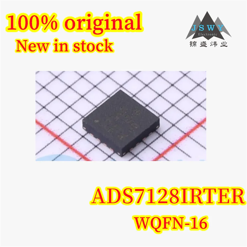 

(1/10PCS) 100% new ADS7128IRTER ADS7128I QFN16 12-bit analog-to-digital converter spot original chipset