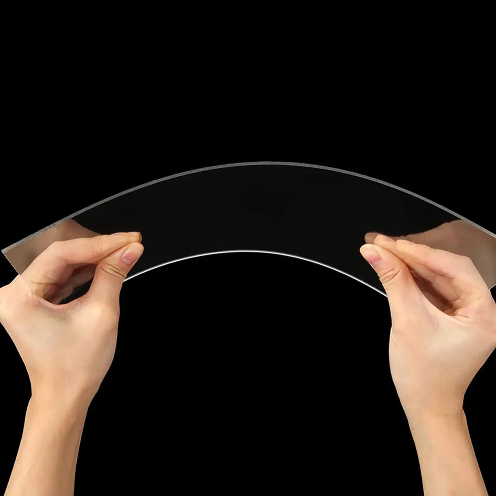 

4 шт. прозрачных акриловых листов для DIY-панелей для фоторамок, прозрачные доски для рукоделия, заготовки для номеров столов на свадьбу, информационные таблички