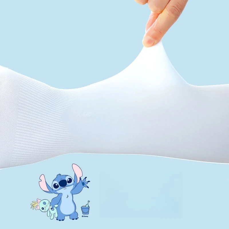 مظلة صيفية للأطفال من Miniso Disney بأكمام ثلجية واقية من الشمس للأشعة فوق البنفسجية وأكمام باردة للأولاد الجدد لحماية الذراع في الهواء الطلق