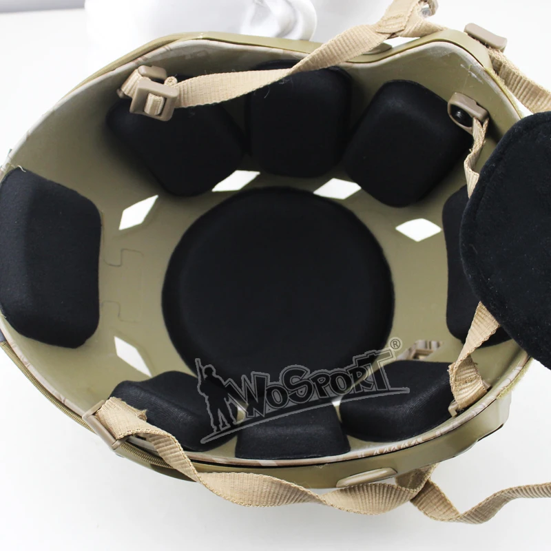 Almohadillas casco táctico Mich ACH/PASGT EVA espuma viscoelástica - imagen 4