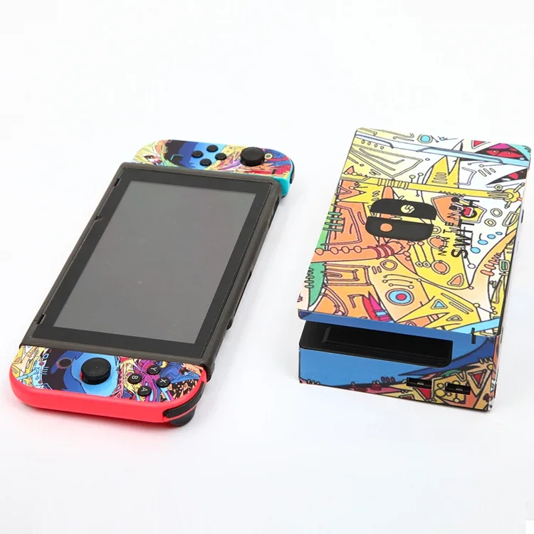 customize product nin tendo switch oled game console stickers & skins pain anti-scratch good-looking color gaming accessories