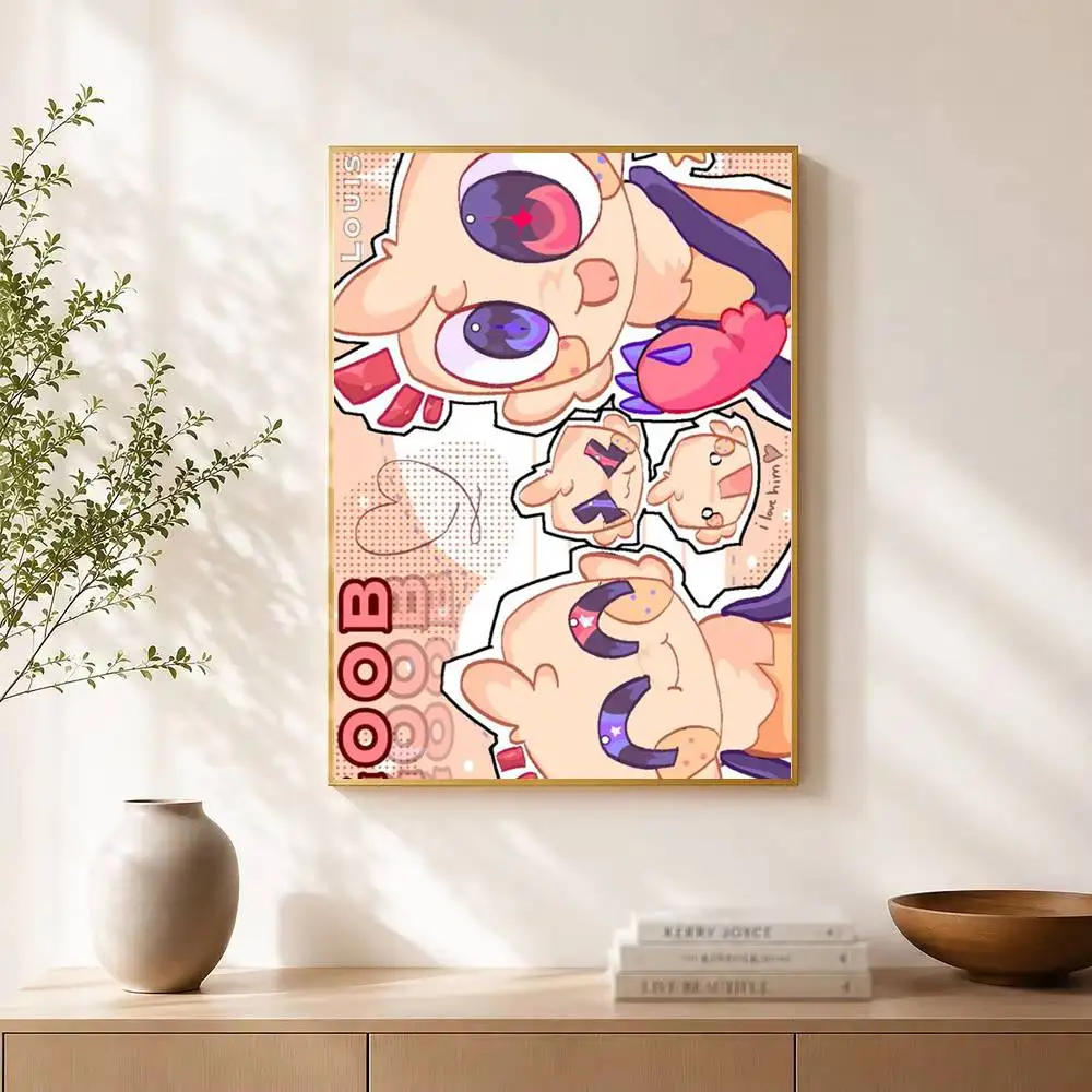 Dandys World Goob Shelly Vee Poster Waterproof Wall Art Sticker For Bar Living Room Vintage Decor High Quality Print Gift