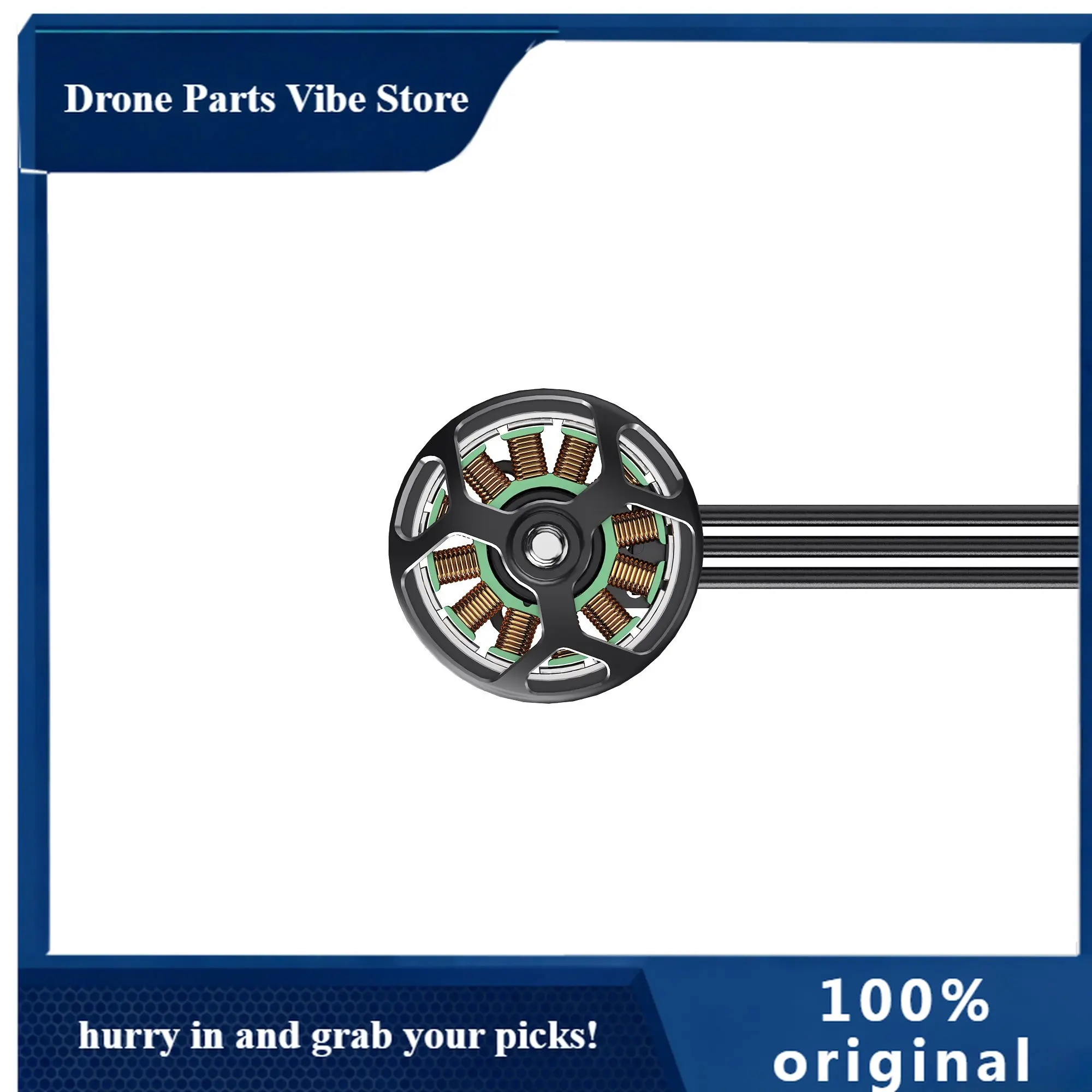 

Мотор AP4PCS GEPRC SPEEDX2 1003 14800KV 2S LiPo для FPV-дрона Darkstar16