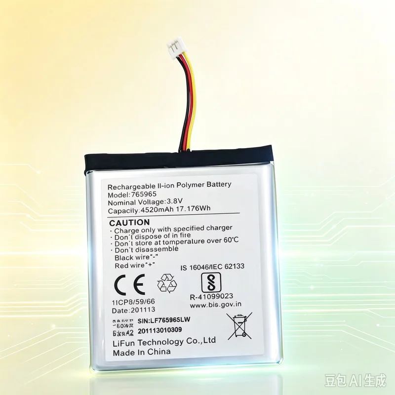 A++ New for Hikvision Ezviz DS-PWA48-E-WB Built-in Battery 765965 3.8V 4520mAh