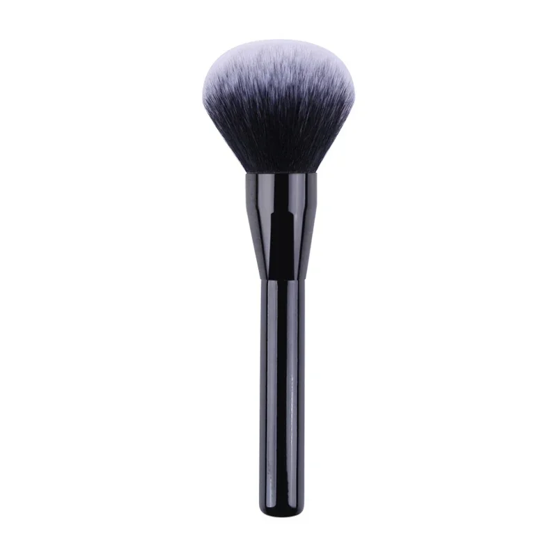 Brosse à fard à joues avec manche en bois, brosse à cheveux doux, brosse à poudre professionnelle, grand fond de teint, outil de maquillage