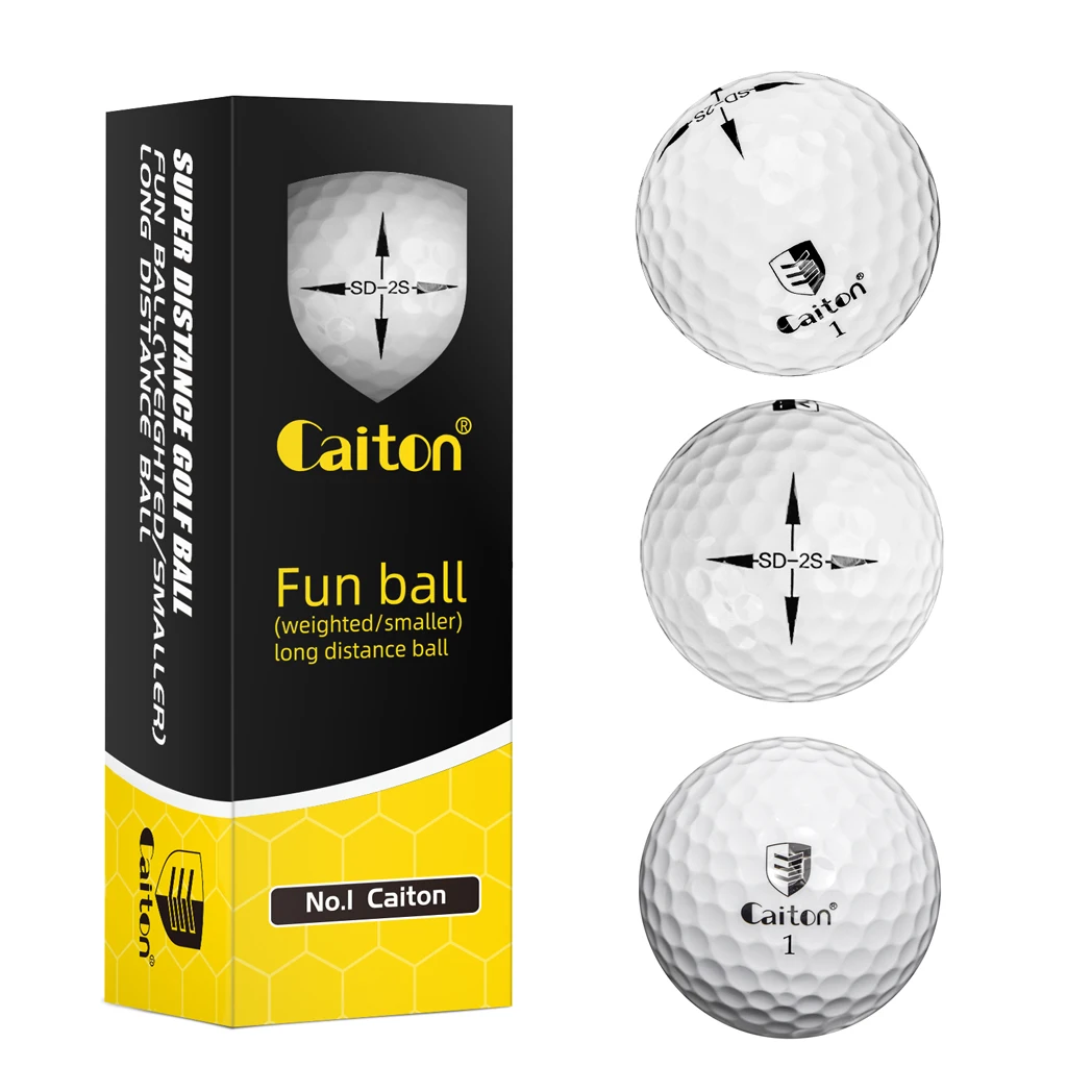 Caiton-6/3Pcs Ultimate Golf Balls, upgrade 40 + Yards, High Precision and Endurance, Adults PlayersTour-Level Performance