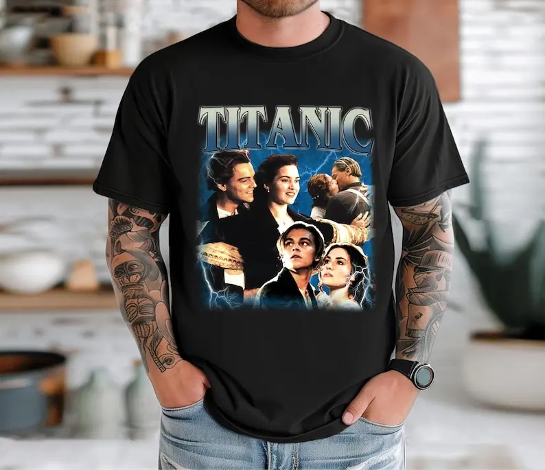Limited TITANIC Film Shirt, T-Shirt, Titanic Film Retro Shirt Movie Shirt, Jack Dawson Shirt, Leonardo Dicaprio Shirt