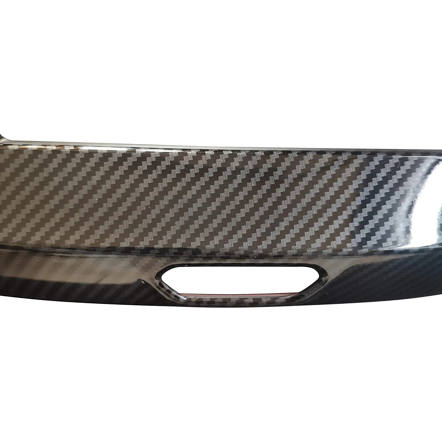 For Ford Ranger Everest Endeavor 2015+ Carbon Fiber Inner Center Navigation Cover Trim Frame Decorator Car Accessories