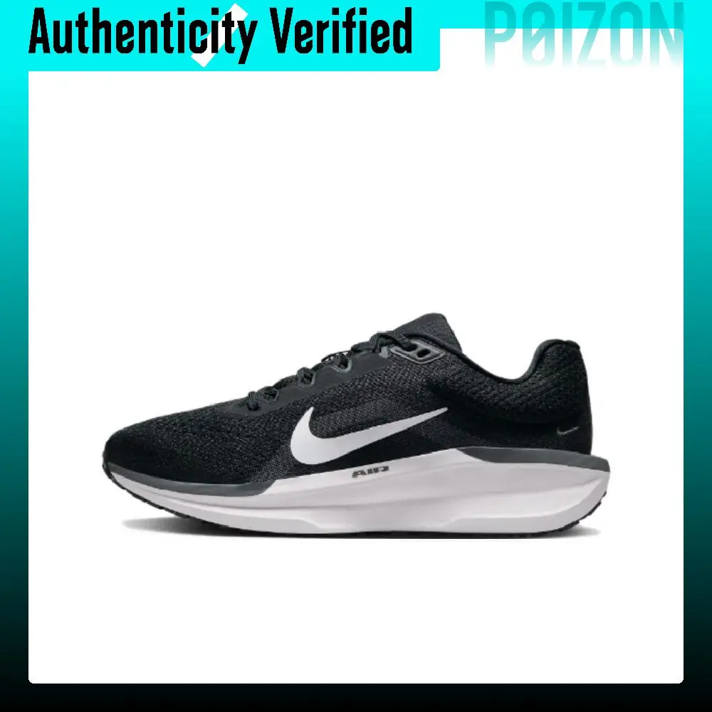 Nike Winflo 11 Breathable Low top Casual Training Running Shoes Women's Black White FJ9510-001