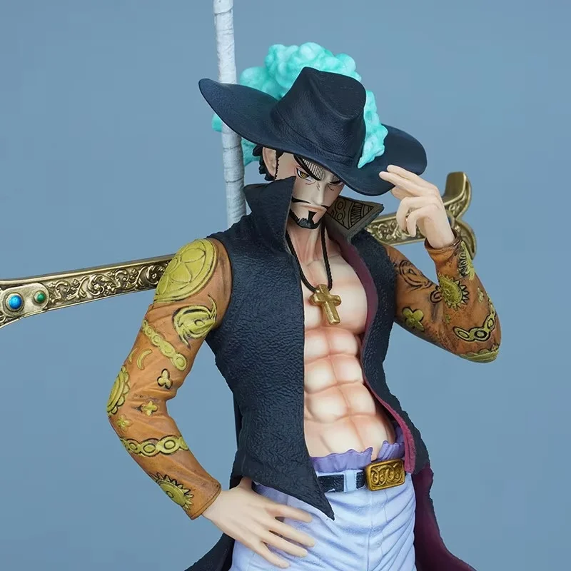 

One Piece Dracule Mihawk Gk Statue By Wit Studio Anime Desktop Pc Case Decor Collectible Figure Fans Birthday Gift