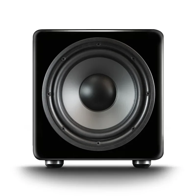 Paul Barton PSB 10 inch piano paint NAD subwoofer S250 high power cinema