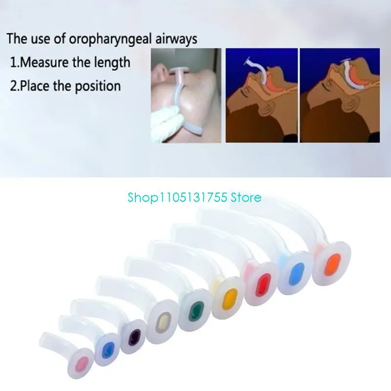 K0EF First Aid Guide Air Coded Guedel Airway Tube Airway Gas Tube