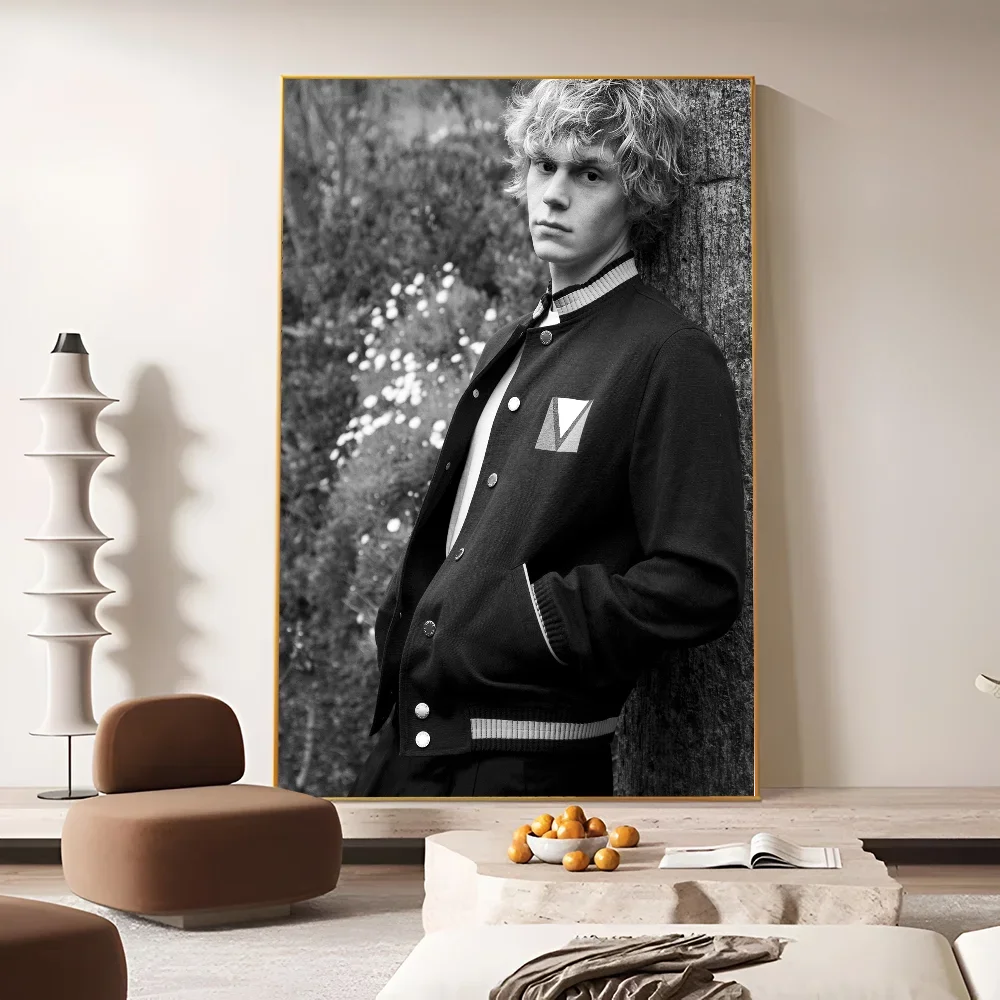 American Horror Story Evan Peters Poster Anime Poster Sticky HD Quality Poster Wall Art Painting Vintage Wall Decor