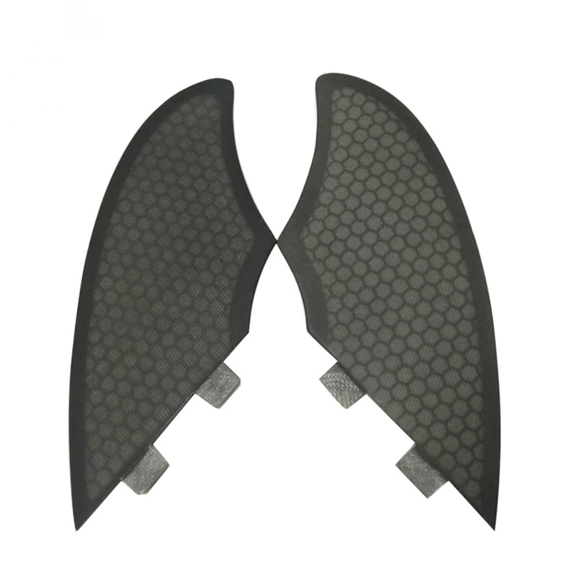 For FCS FK Fins Quillas Twin Fin Grey Honeycomb Fin Keel Fin Paddle Surfing Board Accessories