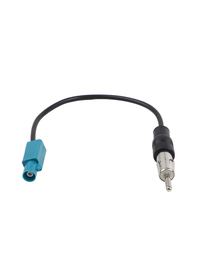 Car Stereo Radio Antenna Cable Z Male to DIN 15cm for Conversion of FM/AM Signals to DAB Compatible with Car Radio Systems