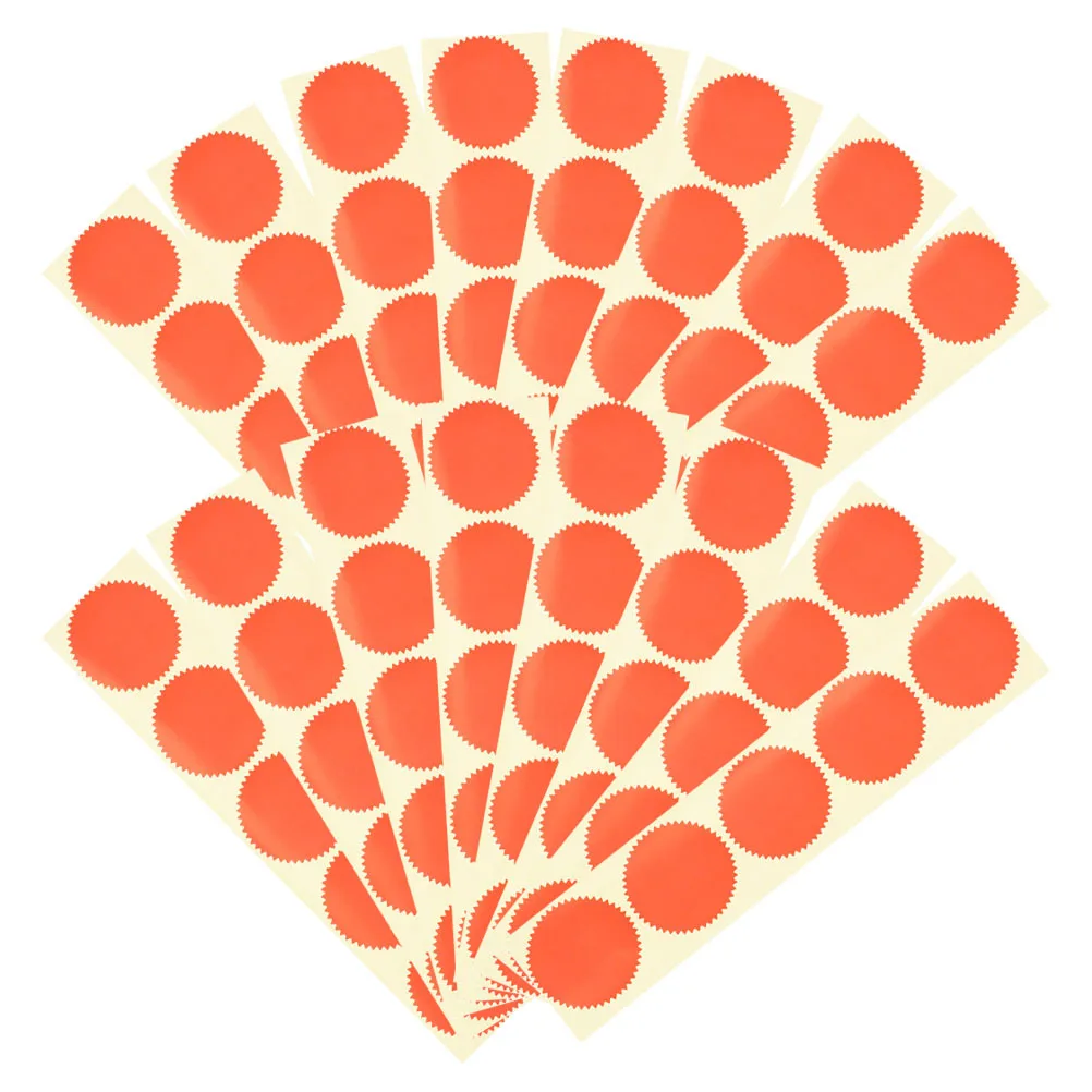 

200 шт. самоклеящиеся печатки для нагородного сертификата, тисненые наклейки, зубчатые для выпускных конвертов, официальные документы