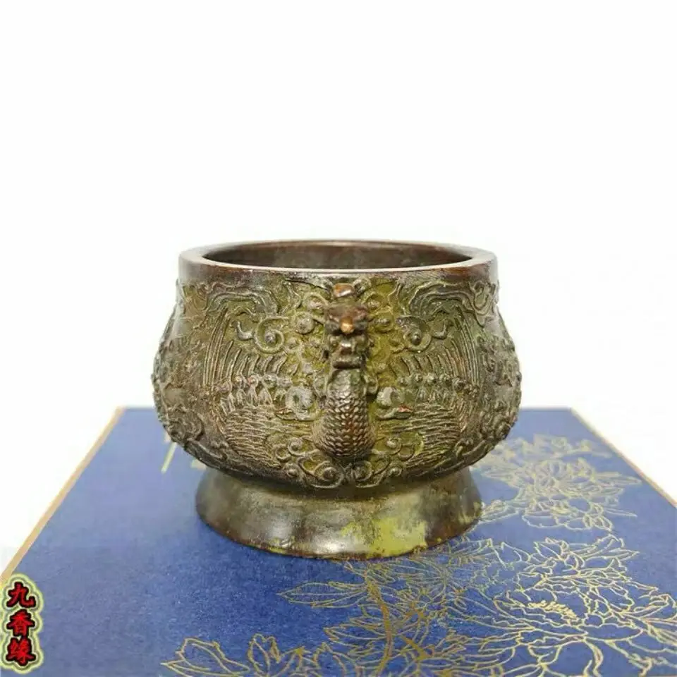 Lion ear stove phoenix ear Incense Burner Statue for Tea Home Decor Ornaments