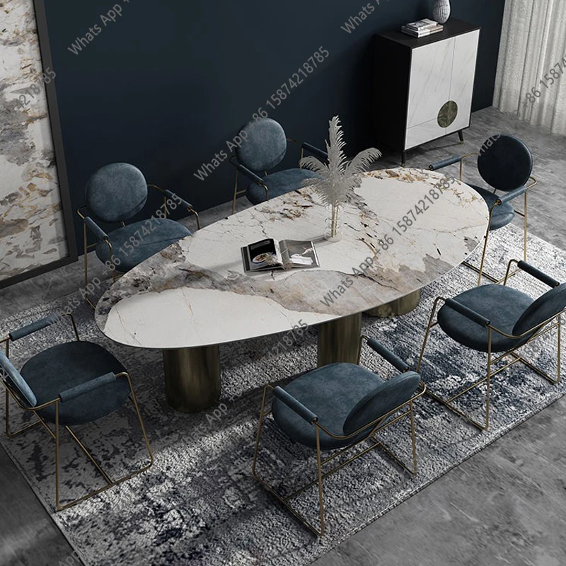 

J Transport Kitchen Dining Table Living Room Party Nordic Luxury Modern Dining Table Set Salon Enclosed Muebles Salon Furniture