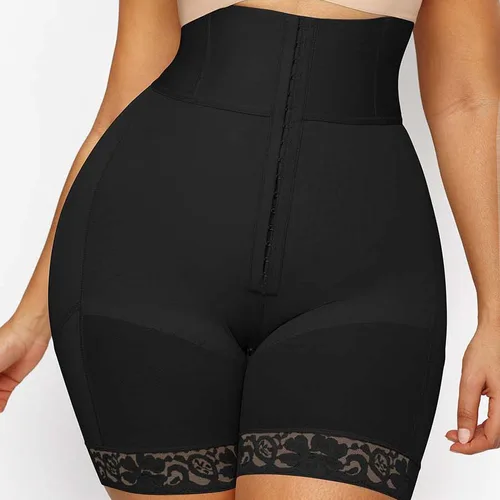 Imagen 2 del producto Ropa moldeadora de cuerpo, bragas con control de barriga, fajas colombianas para mujer, moldeador de cuerpo de cintura alta, ropa interior reductora y moldeadora