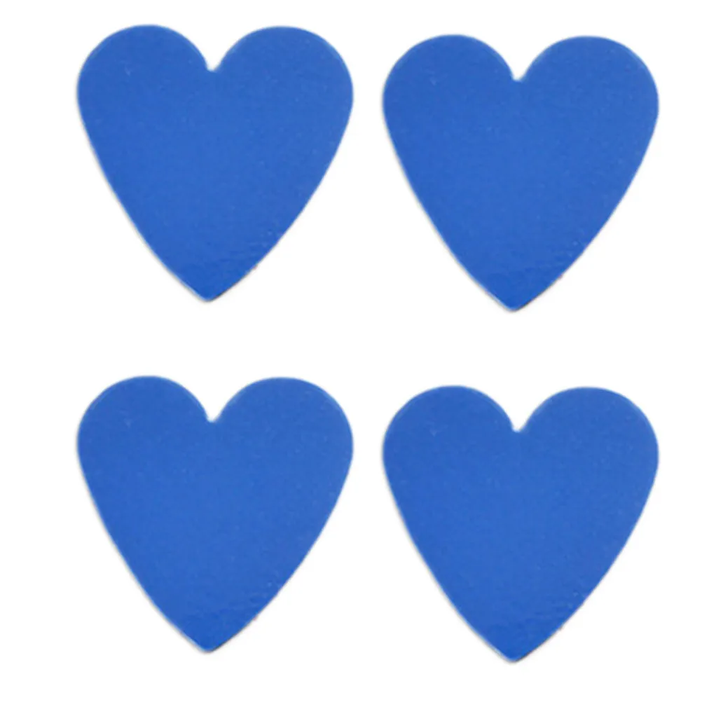 Refrigerator Magnets 12 Piece Heart Shaped Colorful Fridge Stickers for Kitchen Office School Boards