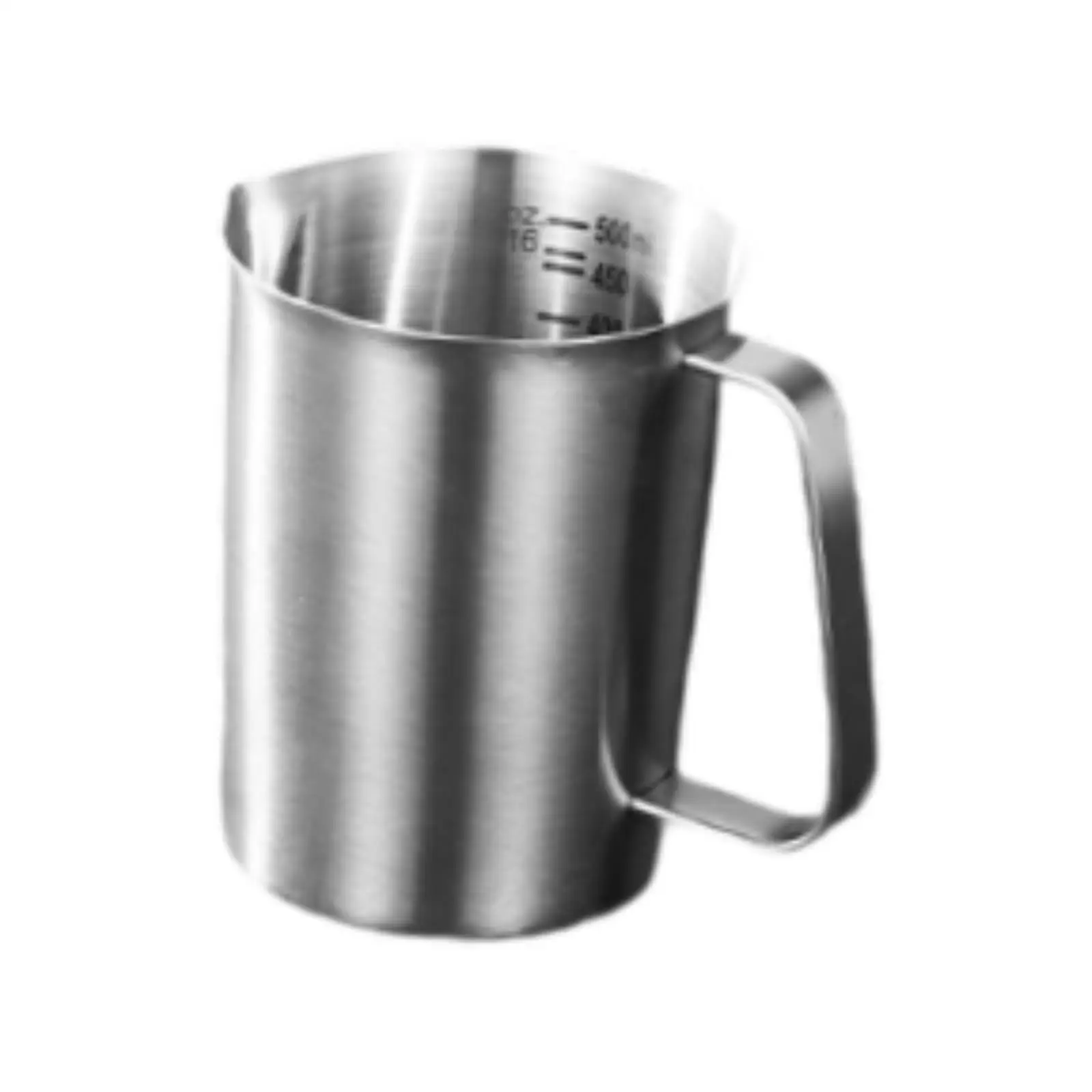 Kitchen Measuring Cup Stainless Steel with Double Scale Markings for Coffee Baking and Recipe Preparation