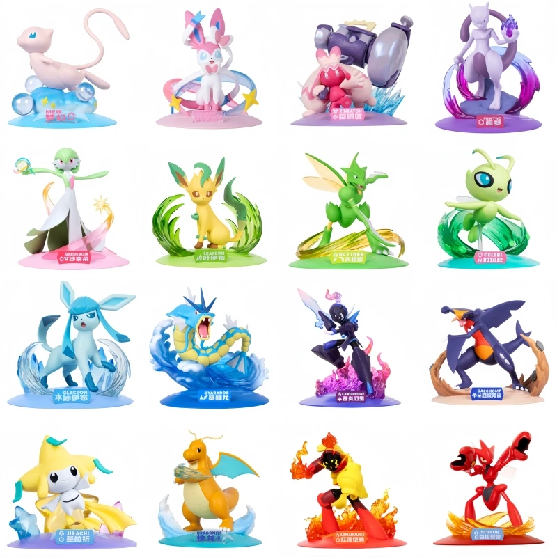Mehrere Stile FUNISM Original Pokemon Figuren Gengar Mewtwo Sylveon Figurine Anime Modell Taschenmonster Spielzeug Sammlerstücke Geschenke